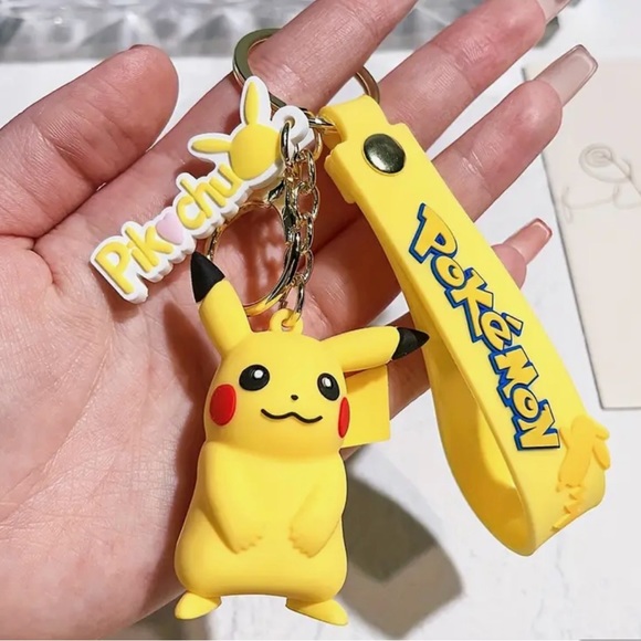 Pokemon Pikachu & Bulbasaur  Keychain Bag Charm ❌FIRM ON PRICE ❌ - Picture 3 of 3